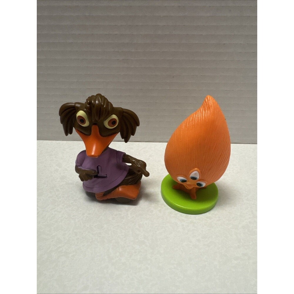 McDonald's 2005 Disney Chicken Little Abby Mallard Duck Wheels Tested 3” Figures